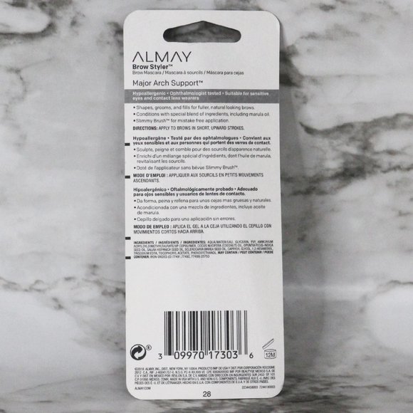 Almay Brow Styler Dark Brown 030 - Picture 2 of 2